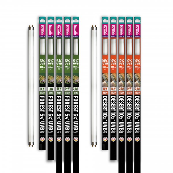 Arcadia Euro Range tubes "UV Lamp"
